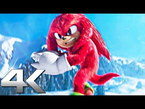 SONIC THE HEDGEHOG 2 "Knuckles Snow Fight" Trailer (2022) 4K ULTRA HD