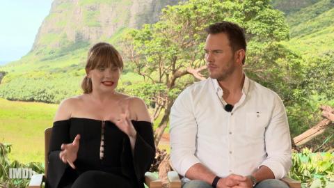 Chris Pratt and Bryce Dallas Howard Get Into Sequel Shape