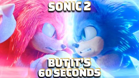 Sonic 2 but it's 60 seconds long