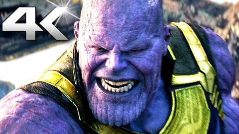 AVENGERS INFINITY WAR "Thanos VS Avengers" Movie Clip (4K ULTRA HD)