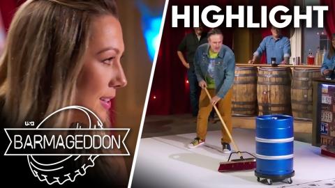 Teams Sweep the Competition Away in Keg Kurling! | Barmageddon (S2 E3) | USA