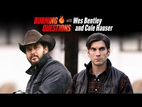 "Yellowstone" Stars Cole Hauser and Wes Bentley Answer 7 Burning Questions