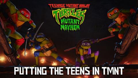 Teenage Mutant Ninja Turtles: Mutant Mayhem | Putting the Teens in TMNT (2023 Movie) - Seth Rogen