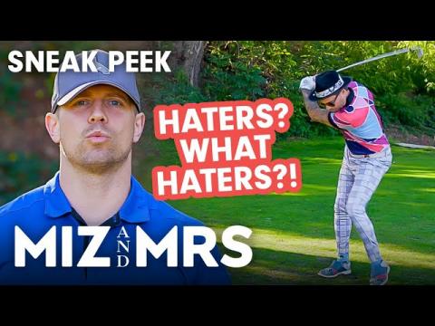 Ryan Cabrera Distracts The Miz by Asking About Internet Trolls | Miz & Mrs (S3 E3) | USA Network