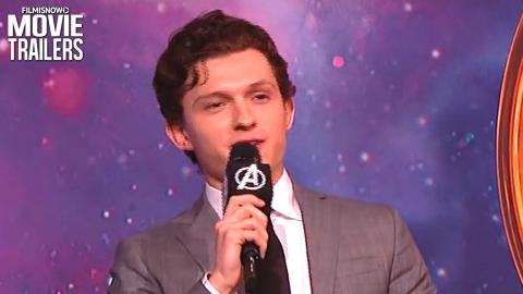 AVENGERS: INFINITY WAR | Tom Holland & Letitia Wright Play 'Marvel Mash-Up'