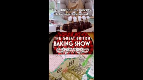 Addicted to 'The Great British Baking Show' #Shorts