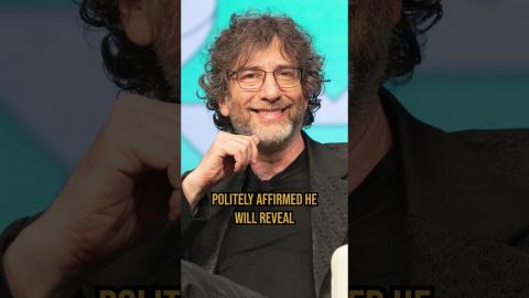 Neil Gaiman Has A Message For Fans Asking About Good Omens Season 3 #shorts