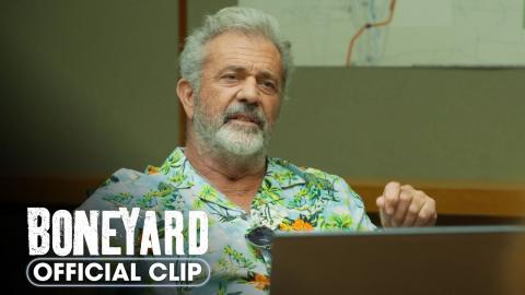 Boneyard (2024) Official Clip ‘Serial Killers For A Minute’ -  Mel Gibson, Curtis "50 Cent" Jackson