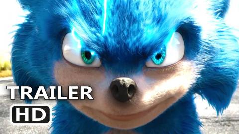 SONIC THE HEDGEHOG Official Trailer (2019) Jim Carrey Movie HD