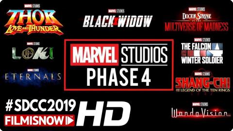 MARVEL Phase 4 SDCC Panel 2019 | Thor 4, Loki & Other New Titles