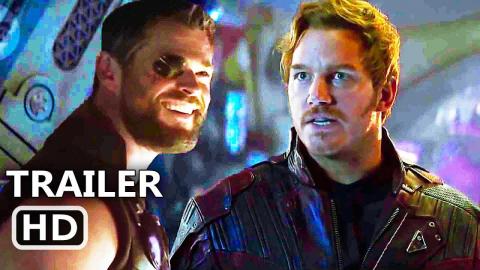 AVENGERS Infinity War "Star Lord Imitates Thor" Trailer (2018) Marvel Movie HD