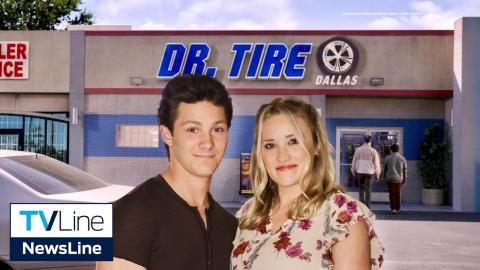 Young Sheldon 7x08 | Georgie & Mandy Dr. Tire Store Future