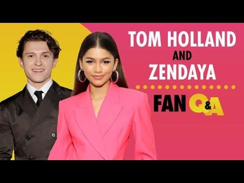 Tom Holland and Zendaya Answer Fan Questions