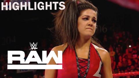 WWE Raw 9/3/2019 Highlight | Bayley Slams A Chair Against Becky Lynch | on USA Network