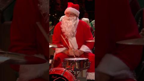 Santa Blake is embracing his inner drummer boy ???????? #barmageddon #lol #shorts