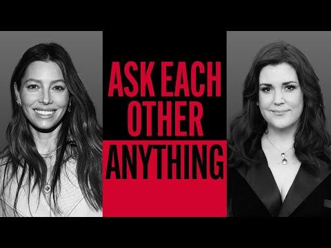 Jessica Biel and Melanie Lynskey Ask Each Other Anything