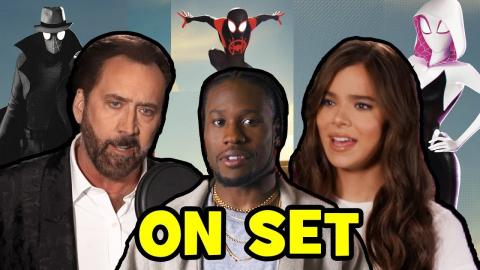 SPIDER-MAN INTO THE SPIDER-VERSE Voice Actor Recording - Hailee Steinfeld, Nic Cage, Shameik Moore