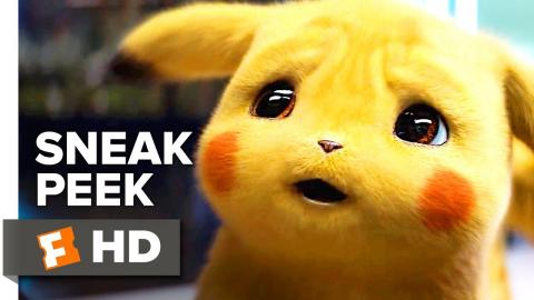 Pokémon Detective Pikachu Sneak Peek (2019) | 'What A Pikachu World' | Movieclips Trailers