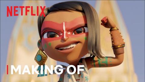 Creating the World of Maya | Maya and The Three | Netflix