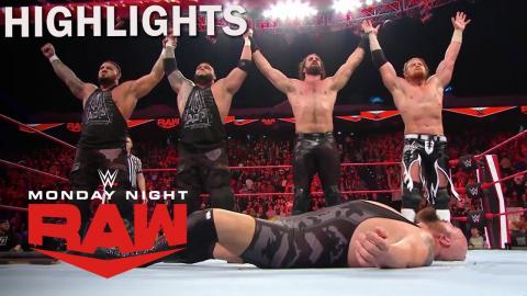WWE Raw 1/13/2020 Highlight | Buddy Murphy Joins Rollins' Fist Fight | on USA Network