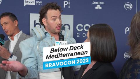 Below Deck Mediterranean Cast Calls Out Kyle: "We Are Definitely NOT Friends" | BravoCon 2023