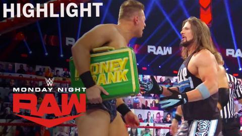 WWE Raw 11/30/20 Highlight | Styles Convinces Miz To Cash In MITB Briefcase | on USA Network