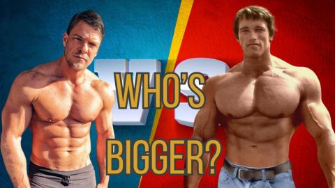Who's Bigger, Reacher or Arnold (T2 Star tells all!)