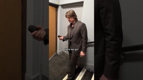 Tapping back into his Cocktail days for this mission. #TomCruise #MissionImpossible