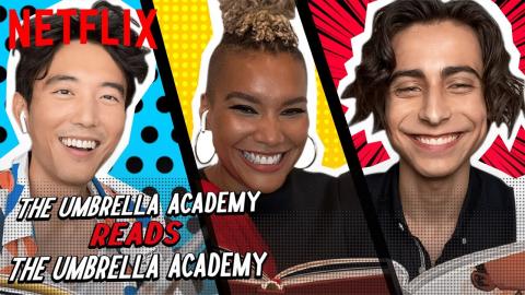 Cast of The Umbrella Academy Read The Umbrella Academy | Netflix