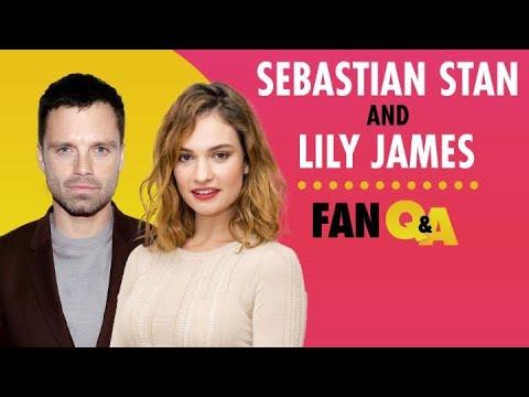 Sebastian Stan and Lily James Answer Fan Questions