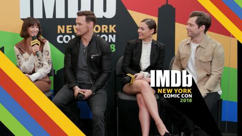 Caitriona Balfe and Sam Heughan Talk "Outlander" Babies | NYCC 2018