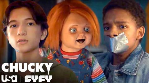 Chucky Recruits Junior To Get Rid of Devon | Chucky TV Series (S1 E8) | USA Network & SYFY