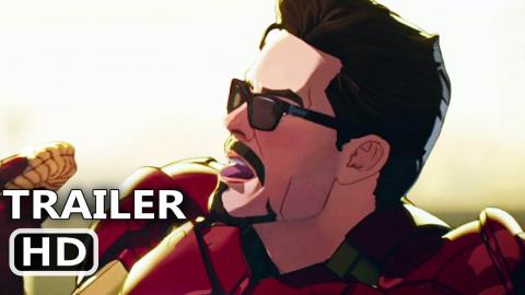 WHAT IF Official Trailer (2021) Iron Man, Marvel Avengers Animated Series HD