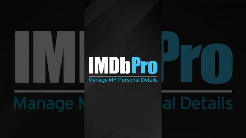 #IMDbPro Tutorial: How Do I Manage My Personal Details? #IMDb #Shorts