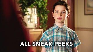 Young Sheldon 1x16 All Sneak Peeks "Killer Asteroids, Oklahoma, and a Frizzy Hair Machine" (HD)