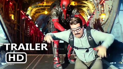 DEADPOOL 2 "Invisible Guy & Peter Skydiving" Clip (NEW 2018) Superhero Movie HD