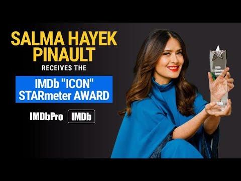 Salma Hayek Pinault Receives the IMDb "Icon" STARmeter Award