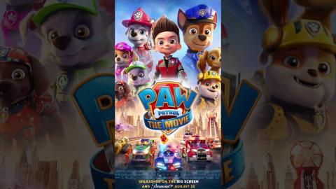 We’re ready to roll! #PAWPatrolMovie is in theatres and streaming on Paramount+ August 20.