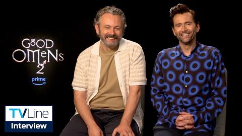 Good Omens 2x06 | Michael Sheen and David Tennant React to THAT Finale Twist