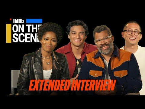 Jordan Peele, Keke Palmer, Steven Yeun, and Brandon Perea of 'Nope' Extended Interview