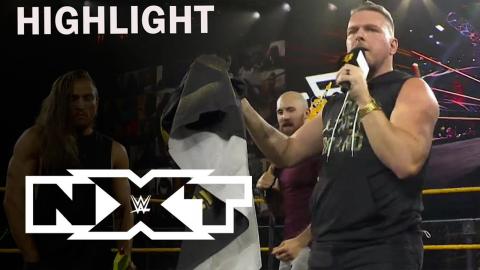 WWE NXT 11/4/20 Highlight | Pat McAfee Burns Undisputed Era Banner | on USA Network