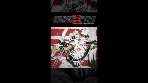Snake Eyes - Storm Shadow Comic Book Piece