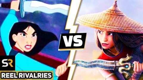 Battle Of Disney's Warrior Princesses | Raya VS Mulan