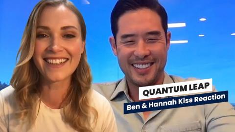 Quantum Leap Stars React to Ben and Hannah Kiss, Tease Future Romance