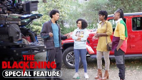 The Blackening (2023) Special Feature ‘On Set’ - Melvin Gregg, Dewayne Perkins, Sinqua Walls