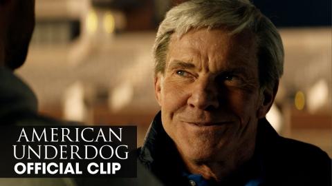 American Underdog (2021 Movie) Official Clip “Welcome to the Rams” - Zachary Levi, Anna Paquin