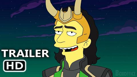 Loki in The SIMPSONS Trailer (2021) The Good, the Bart, and the Loki