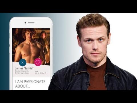 "Outlander" Star Sam Heughan Creates Jamie Fraser's Online Dating Profile