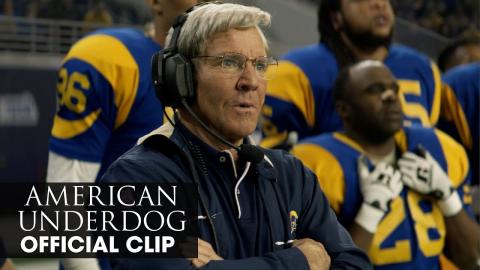 American Underdog (2021 Movie) Official Clip “Final Touchdown” - Zachary Levi, Anna Paquin