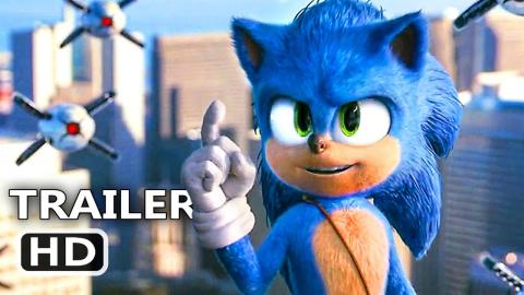 SONIC THE HEDGEHOG "Faster Than Missiles" Trailer (NEW, 2020) Jim Carrey Movie HD